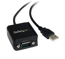 StarTech.com 1 porta FTDI USB uz seriālo RS232 adaptera kabelis ar optisko izolāciju