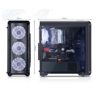 ZALMAN I3 ATX Mid Tower datora korpuss Balts LED ventilators x