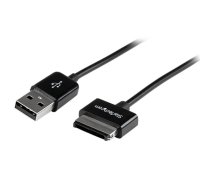 StarTech.com 3 m dokstacijas savienotājs ar USB kabeli ASUS Transformer Pad un Eee Pad transformatoram/slīdnim