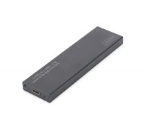 Ārējais SSD korpuss USB Type C SSD M2 (NGFF) SATA III, 80/60/42 / 30mm, alumīnijs