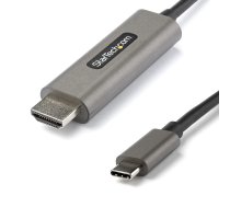 StarTech.com 16 pēdu (5 m) USB C–HDMI kabelis 4K 60 Hz ar HDR10 — Ultra HD C tipa USB uz 4K HDMI 2.0b video adaptera kabelis — USB C–HDMI HDR monitora/displeja pārveidotājs — DP 1.4 Alt režīms HBR3