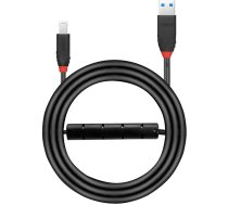 Plāns USB 3.2 Gen 1 aktīvais kabelis, USB-A vīrs > USB B vīrs