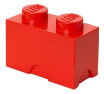 LEGO Storage Brick 2 sarkans, uzglabāšanas kaste