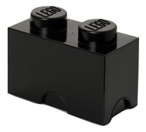 LEGO Storage Brick 2 melns, uzglabāšanas kaste