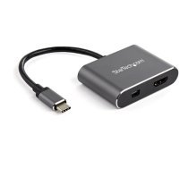 StarTech.com USB C vairāku portu video adapteris — 4K 60 Hz USB-C uz HDMI 2.0 vai Mini DisplayPort 1.2 monitora adapteris — C tipa USB divi vienā displeja pārveidotājs HDMI/MDP HBR2 HDR — saderīgs ar TB3