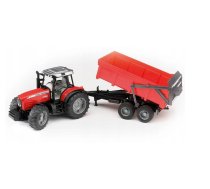 Bruder Massey Ferguson Traktors ar piekabi