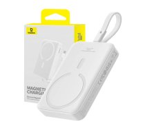 Baseus Magnetic Mini 10000mAh 30W MagSafe Powerbank (balta)