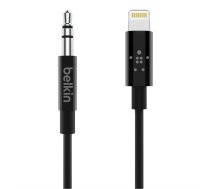 Belkin AV10172BT03-BLK audio kabelis 0,9 m 3,5 mm melns