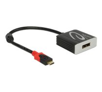 Adapteris USB Type-C (vīrietis) > DisplayPort (sieviete, DP Alt režīms)