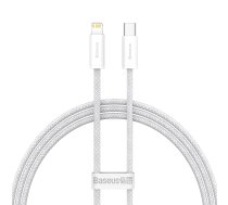 Baseus Dynamic USB-C kabelis Lightning, 23W, 1m (balts)