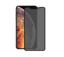 Devia Real Series 3D pilnekrāna privātuma rūdīta stikla iPhone XS Max (6.5) melns