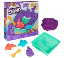 Kinetic Sand - Sandbox Komplekts violets, rotaļu smiltis