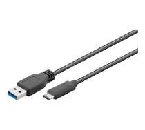 USB-A 3.0 spraudnis > reversīvs USB-C spraudnis, kabelis