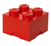 LEGO Storage Brick 4 sarkans, uzglabāšanas kaste