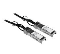 StarTech.com Cisco SFP-H10GB-CU2M saderīgs ar 2 m 10 G SFP+ uz SFP+ tiešā savienojuma kabelis Twinax — 10 GbE SFP+ vara DAC 10 Gbps mazjaudas pasīvais mini GBIC/uztvērēja modulis DAC Firepower ASR920 ASR900