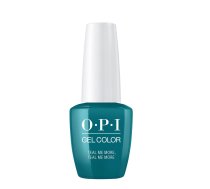 Opi, Gel Color, Semi-Permanent Nail Polish, Teal Me More, Teal Me More, 15 ml