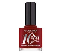 Deborah, 10 Days Long, Nail Polish, EN860, Dark Red, 11 ml