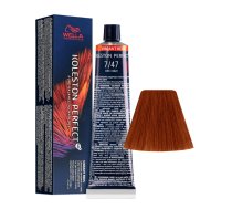 Wella Professionals, Koleston Perfect Me+, Permanent Hair Dye, 7/47 Medium Blonde Red Brown, 60 ml