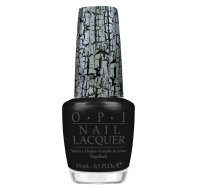 Opi, Nail Lacquer, Nail Polish, NL E53, Black Shatter, 15 ml