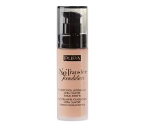 No Transfer Foundation SPF15 mitrinošs tonālais krēms 02 Gaiši bēšs 30ml