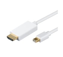 M-Cab 7000095 video kabeļa adapteris 1 m HDMI Mini DisplayPort Balts