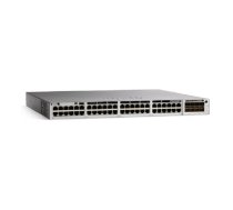 Cisco Catalyst C9300-48UXM-E tīkla slēdzis Pārvaldīts L2/L3 10G Ethernet (100/1000/10000) Power over Ethernet (PoE) 1U pelēks