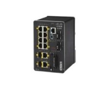 Cisco IE-2000-8TC-L tīkla slēdzis Pārvaldīts L2 Fast Ethernet (10/100) Melns