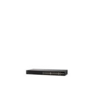 Cisco SF250-24P pārvaldīts L2/L3 Fast Ethernet (10/100) Power over Ethernet (PoE) 1U melns