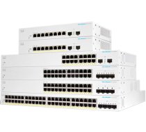 Cisco CBS220-48P-4X-EU tīkla slēdzis Pārvaldīts L2 Gigabit Ethernet (10/100/1000) Power over Ethernet (PoE) Balts