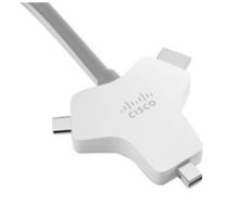 Cisco CAB-HDMI-MUL4K-9M= video kabeļa adapteris HDMI A tipa (standarta) HDMI + Mini DisplayPort + USB Type-C Silver