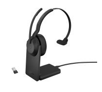 Jabra Evolve2 55 — Link380a UC Mono (iekļauts statīvs)