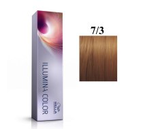 Wella Professionals, Illumina Color, Permanent Hair Dye, 7/3 Golden Medium Blond, 60 ml