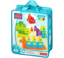 Mega Bloks, First Builders, Construction Set, 40 pcs