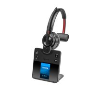 HP Poly Savi 8410 bezvadu austiņas, rokas biroja/zvanu centrs Bluetooth melns