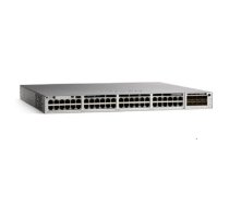 Cisco Catalyst C9300L-48UXG-4X-E ​​tīkla slēdzis Pārvaldīts L2/L3 10G Ethernet (100/1000/10000) Power over Ethernet (PoE) Pelēks