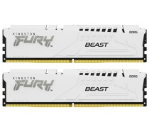 Atmiņa DDR5 Fury Beast White 32GB (2*16GB)/6000 CL40