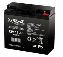 Gēla akumulators 12V 18Ah XTREME