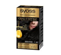 Syoss Oleo Intense Permanent Matu Krāsa 1-10 Deep Black