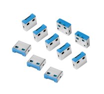 USB porta bloķētājs 10x bez atslēgas