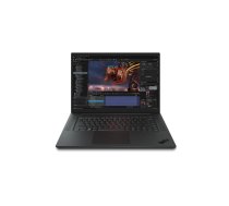 Lenovo ThinkPad P1 mobilā darbstacija 40,6 cm (16 collas) skārienekrāns WQUXGA Intel® Core™ i7 i7-13800H 32 GB DDR5-SDRAM 1 TB SSD NVIDIA RTX 3500 Wi-Fi 6E (802.11ax) Windows 11 Pro Black