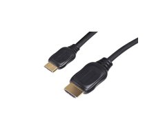 HDMI > Mini HDMI (ST-ST) 2 m 3D Ethernet 4K melns