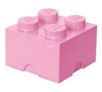 LEGO Storage Brick 4 rozā, uzglabāšanas kaste