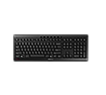 CHERRY Stream bezvadu tastatūra RF Wireless + USB QWERTY US International Black