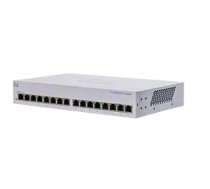 Cisco CBS110 nepārvaldīts L2 Gigabit Ethernet (10/100/1000) 1U pelēks