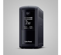 CyberPower Tracer III VP700ELCD-FR nepārtrauktās barošanas avots (UPS) Line-Interactive 0,7 kVA 390 W 4 maiņstrāvas kontaktligzda(-es)