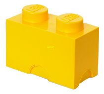LEGO Storage Brick 2 dzeltens, uzglabāšanas kaste