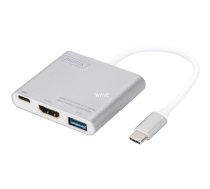 Vairāku portu adapteris USB-C > HDMI + USB, 4K