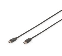 Savienojuma kabelis USB 2.0 SuperSpeed ​​​​Type USB C / USB CM / M melns 1,8 m