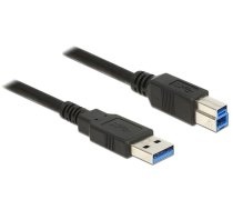 Vads USB 3.0 2m AM-BM melns