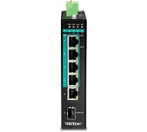 Trendnet TI-PG541i pārvaldīts L2+ Gigabit Ethernet (10/100/1000) Power over Ethernet (PoE) Melns